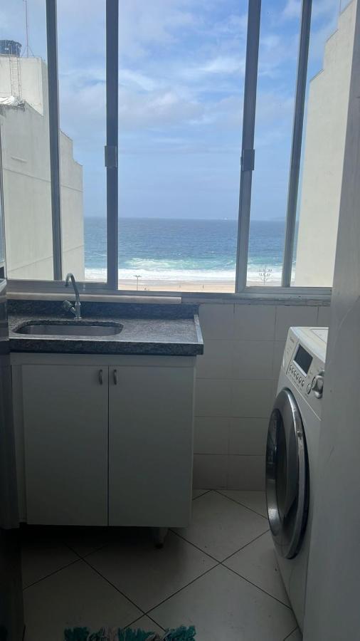 Deslumbrante Vista Mar Na Praia De Copacabana Appartement Rio de Janeiro Buitenkant foto