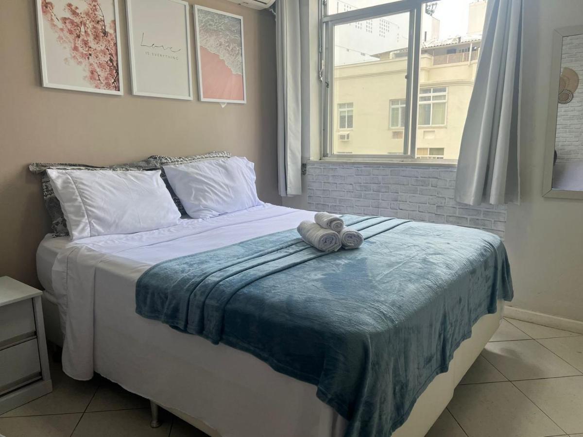 Deslumbrante Vista Mar Na Praia De Copacabana Appartement Rio de Janeiro Buitenkant foto